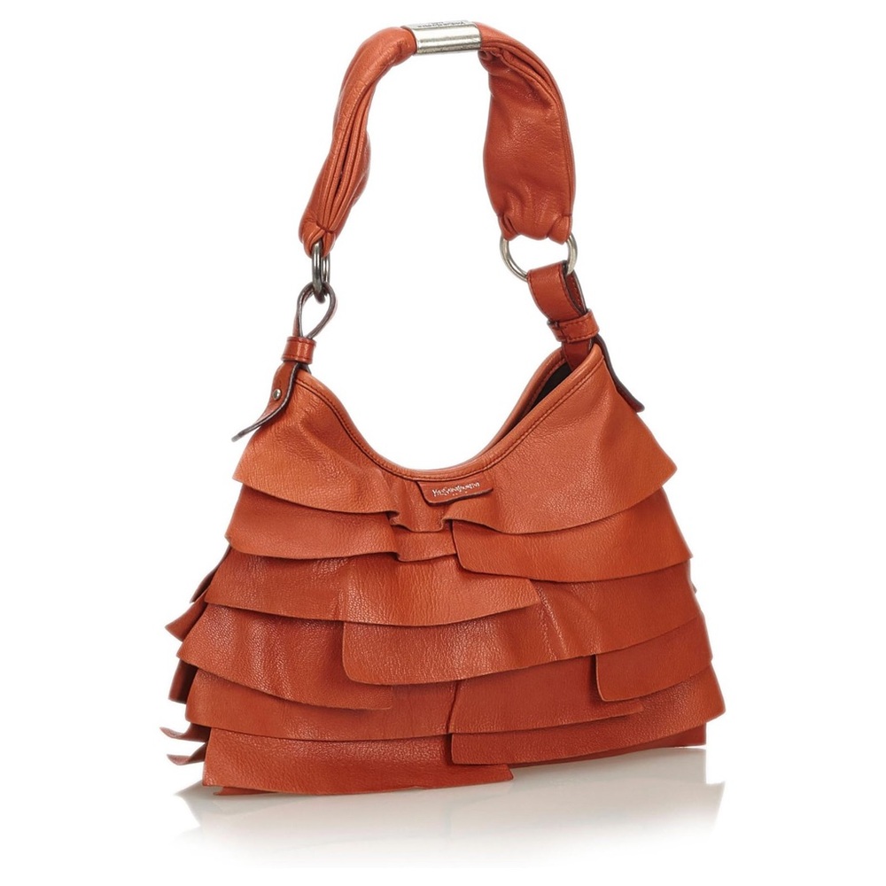 Price Firm YSL red leather St. Tropez shoulder bag 2003/2004 Tom Ford